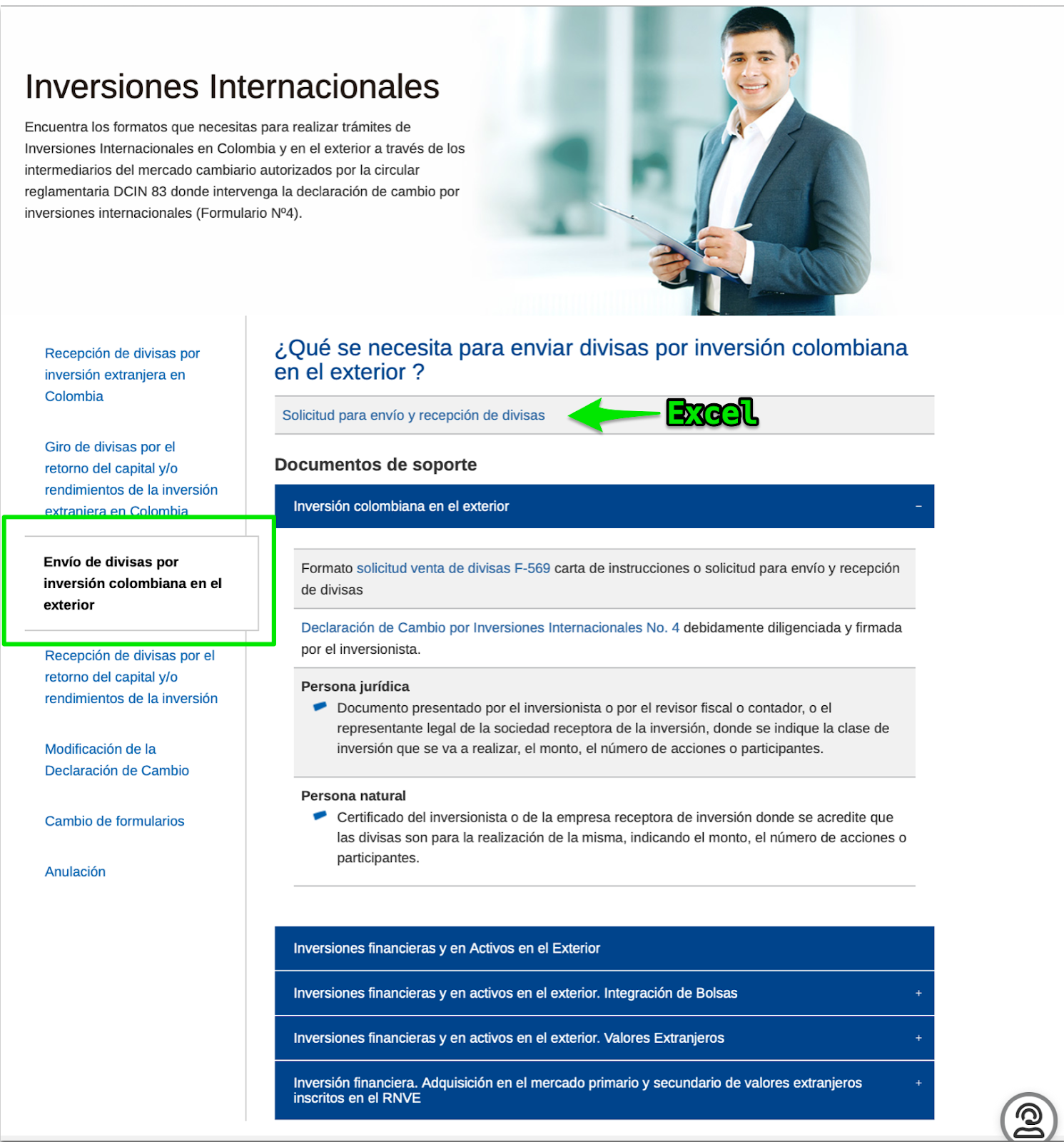 Bancolombia Form