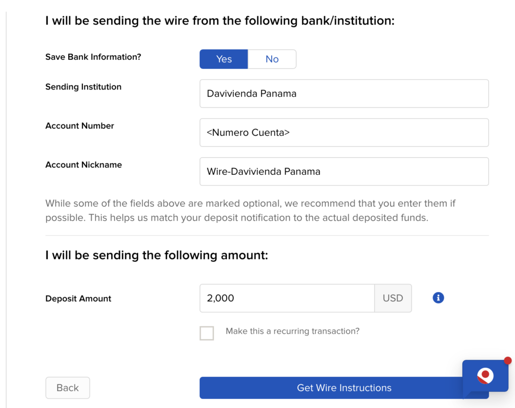IBKR Account Details