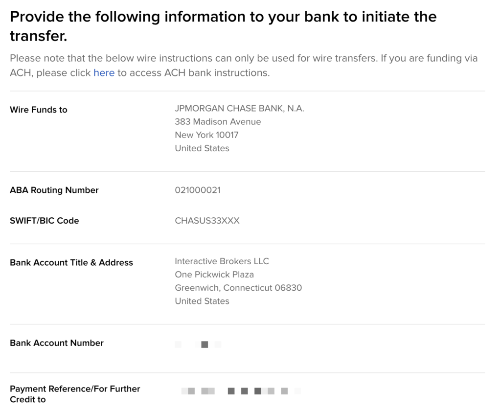 IBKR Transfer Template